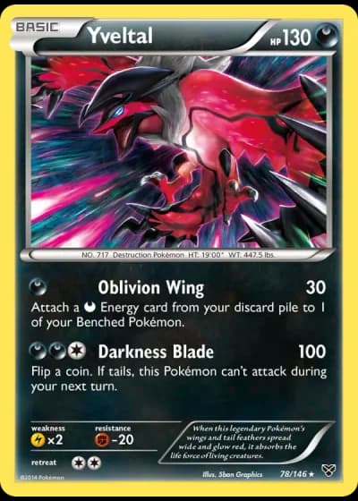 Yveltal #78/146 — XY