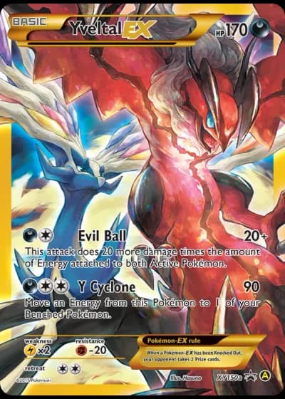 Yveltal EX XY150a