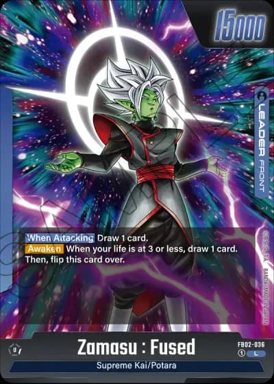 Zamasu : Fused  FB02-036 — Blazing Aura (FB02)