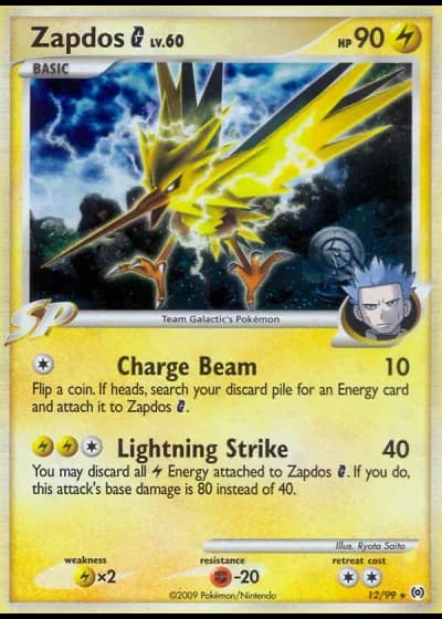 Zapdos #12/99 — Arceus