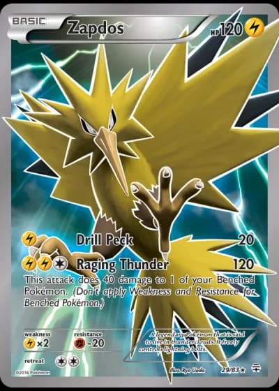 Zapdos #29/83 — Generations