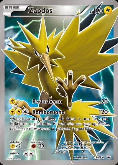 Zapdos #29/83 — Generazioni
