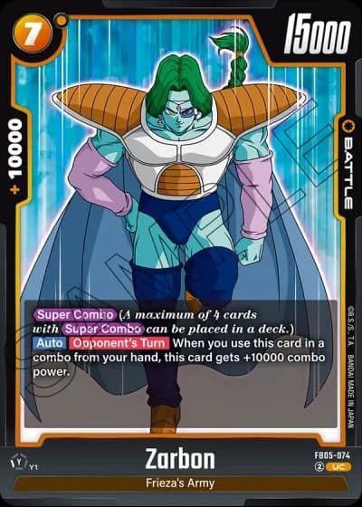 Zarbon  FB05-074 — New Adventure (FB05)
