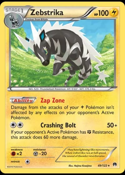 Zebstrika #49/122 — BREAKpoint