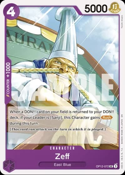Zeff (OP12-072) — Legacy of the Master (OP12)