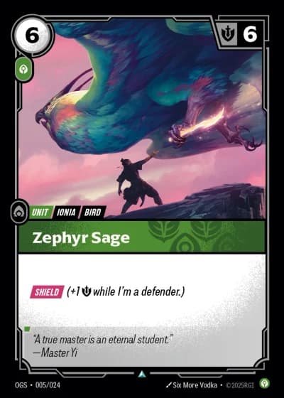 Zephyr Sage #005/24 — Proving Grounds
