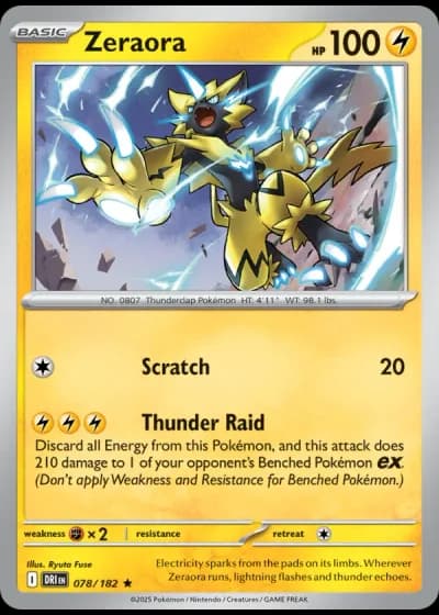 Zeraora #078/182 — Destined Rivals