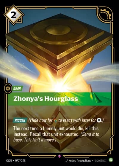 Zhonya's Hourglass #077/352 — Origins