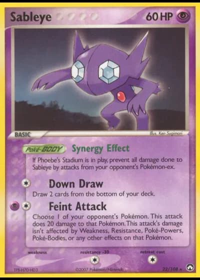 Zobiris #22/108 — EX Power Keepers