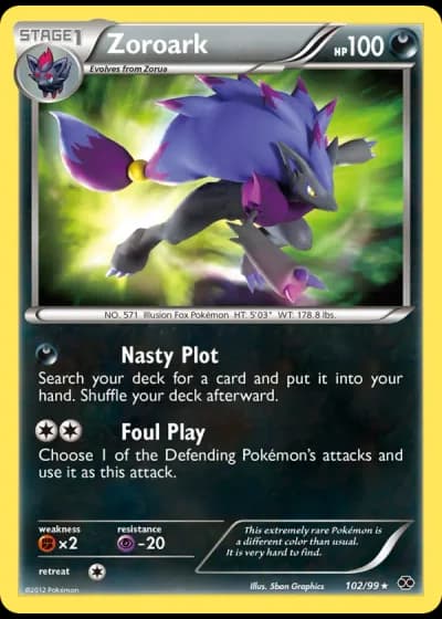 Zoroark #102/99 — Next Destinies