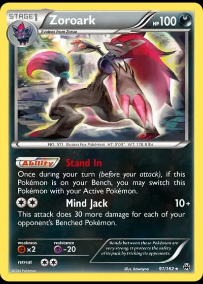 Zoroark #91/162 — BREAKthrough