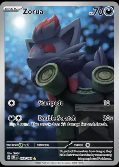 Zorua #075/64 — Shrouded Fable