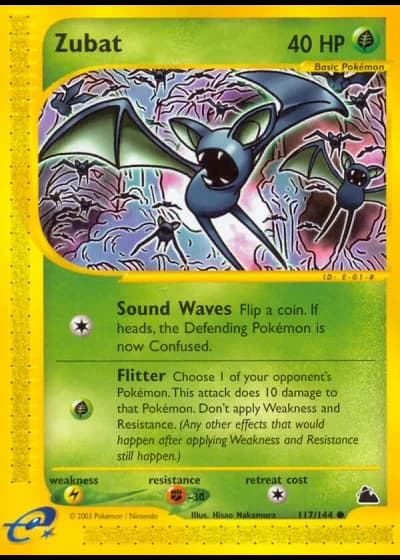 Zubat #117/144 — Skyridge