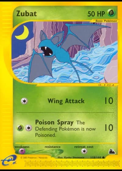 Zubat #118/144 — Skyridge