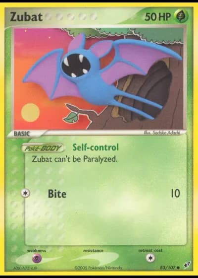 Zubat #83/107 — Deoxys