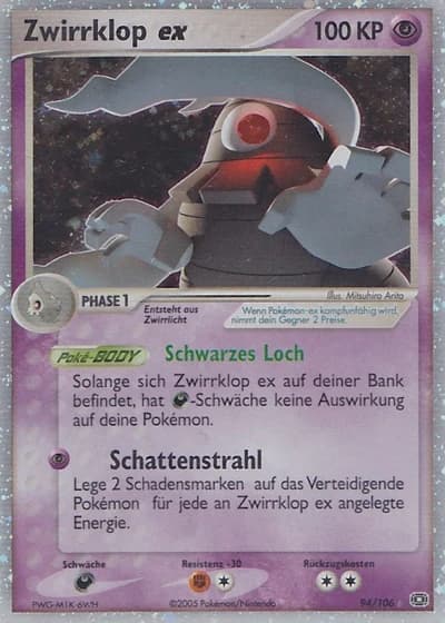 Zwirrklop ex #94/106 — EX Smaragd