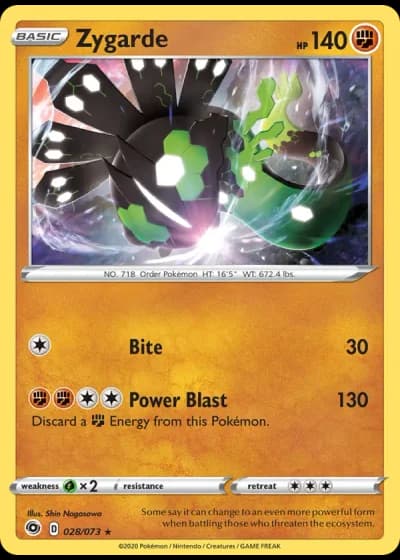 Zygarde #28/73 — Champion's Path