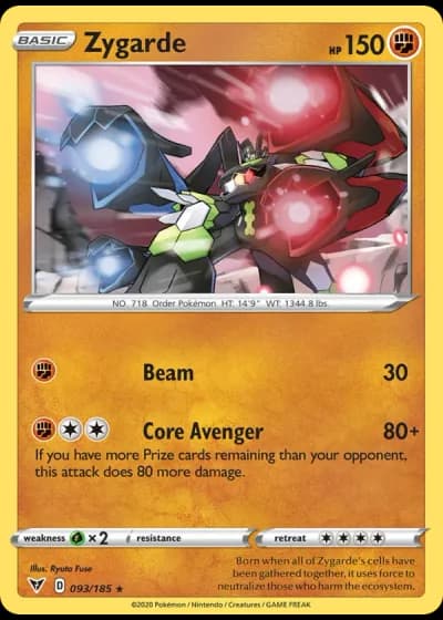 Zygarde #93/185 — Vivid Voltage