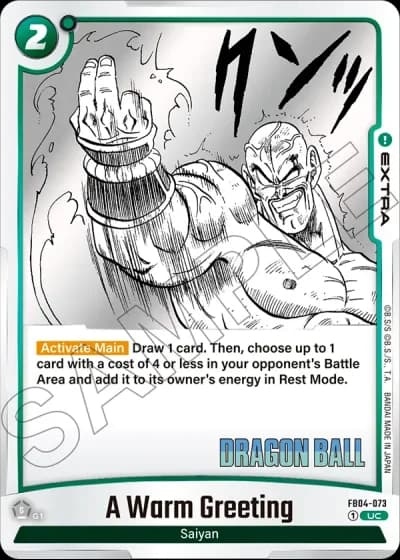 A Warm Greeting SB01-073 — Manga Booster 01 (SB01)