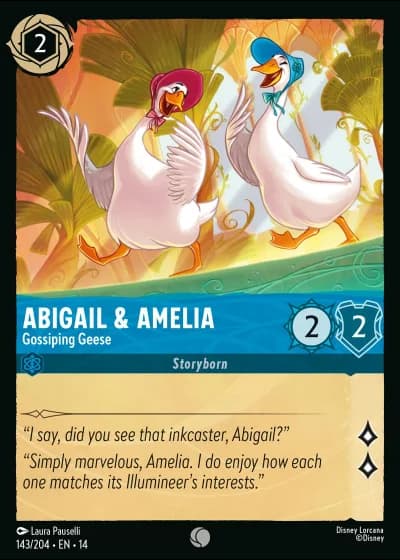 Abigail & Amelia - Gossiping Geese #143/257 — Hyperia City