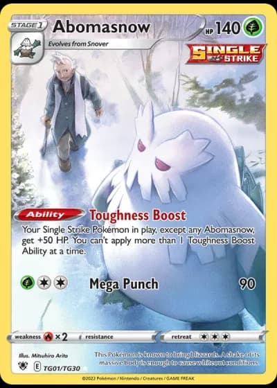 Abomasnow TG01/30 — Trainer Gallery (Astral Radiance)