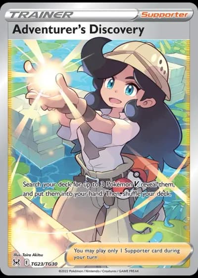 Adventurer's Discovery TG23/30 — Trainer Gallery (Lost Origin)