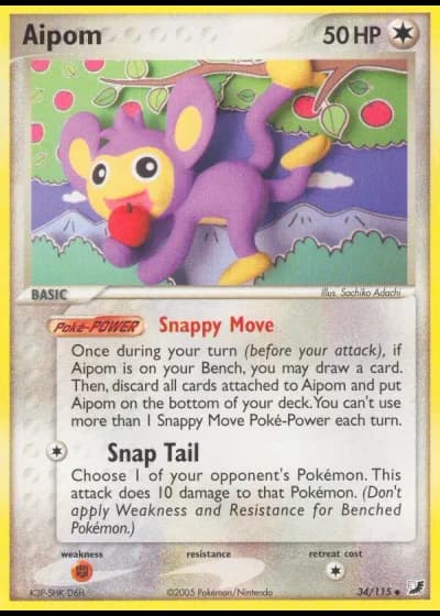 Aipom #34/115 — Unseen Forces