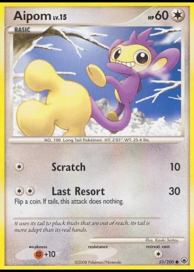 Aipom #51/100 — Alba Suprema
