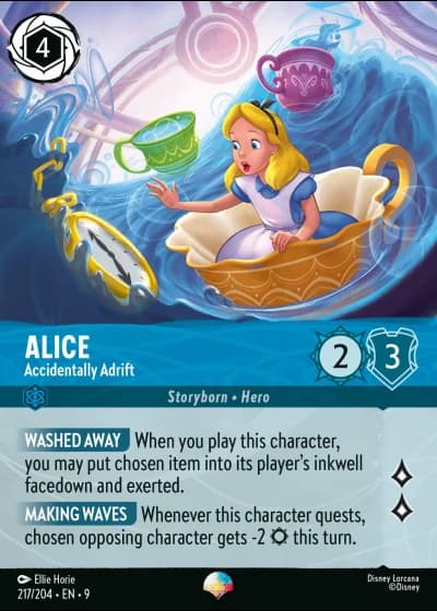 Alice - Accidentally Adrift #217/204 — Fabled