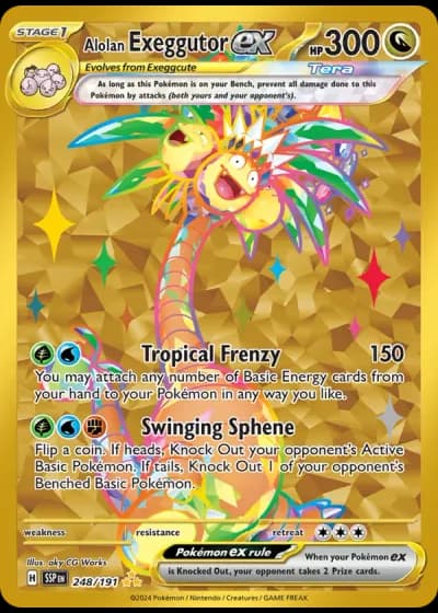 Alolan Exeggutor ex #248/191 — Surging Sparks