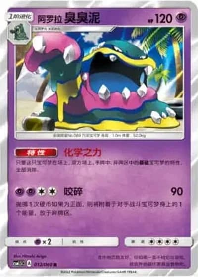 Alolan Muk #12/60 — Battle Elite (Sub-set)
