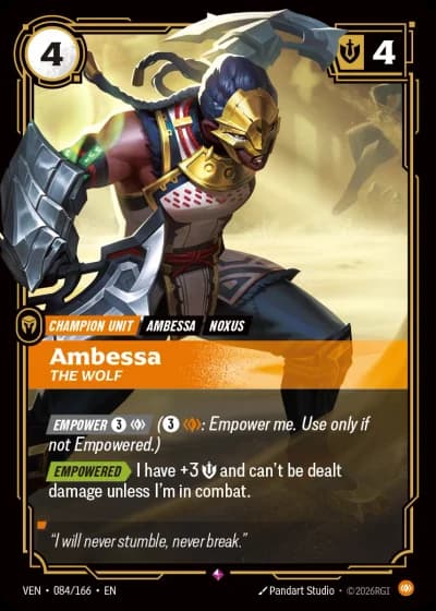 Ambessa, The Wolf #084/248 — Vendetta