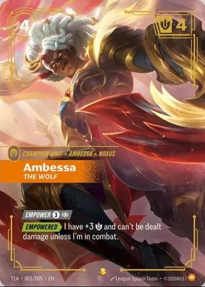 Ambessa, The Wolf (T1 Worlds Champion Player Bundle) #716010