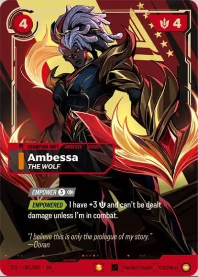 Ambessa, The Wolf (T1 Worlds Champion Signature Edition Bundle) #716012
