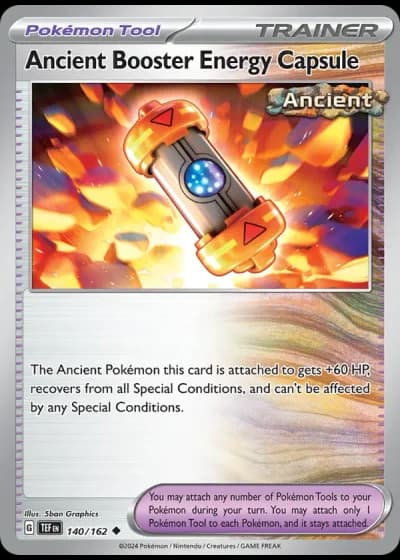 Ancient Booster Energy Capsule #140/162 — Temporal Forces