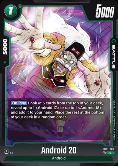Android 20 FB01-083 — Awakened Pulse (FB01)
