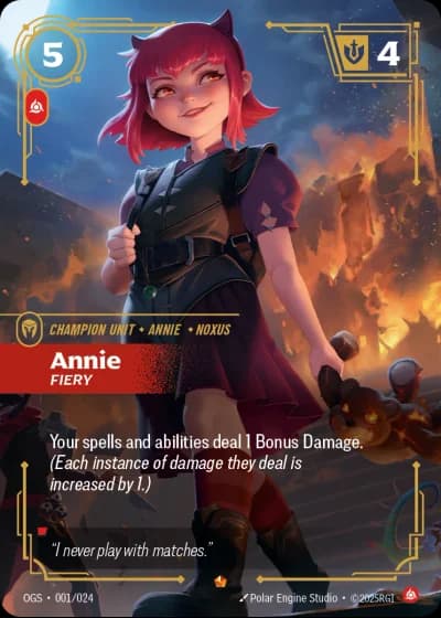 Annie, Fiery #001/24 — Proving Grounds