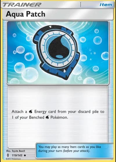 Aqua Patch (League Cup Staff) #119/145 — Guardians Rising