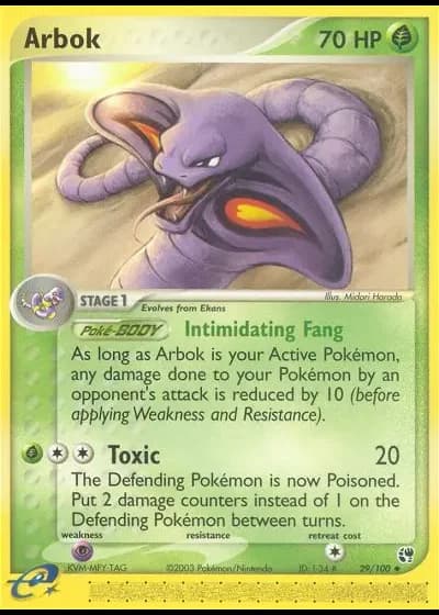 Arbok #29/100 — Sandstorm