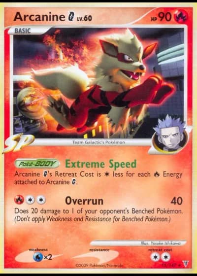 Arcanine G #15/147 — Supreme Victors