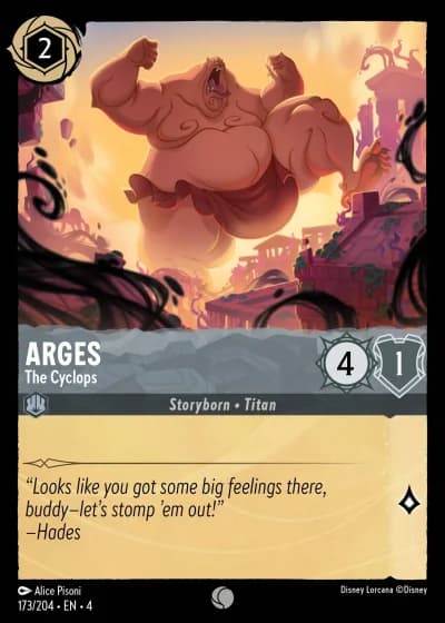 Arges - The Cyclops #173/204 — Ursula's Return