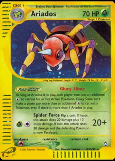 Ariados H03/147 — Aquapolis