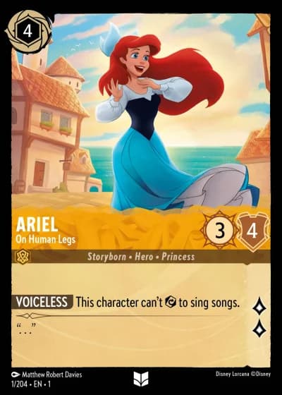 Ariel - On Human Legs #1/204 — The First Chapter