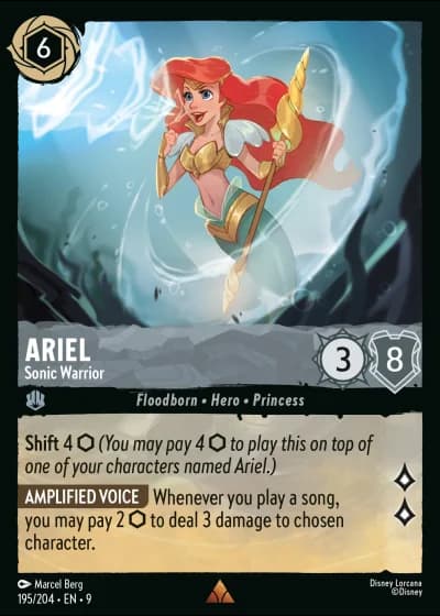Ariel - Sonic Warrior #195/204 — Fabled