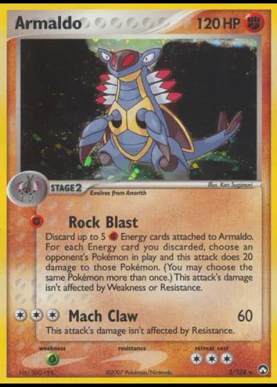 Armaldo #3/108 — Power Keepers