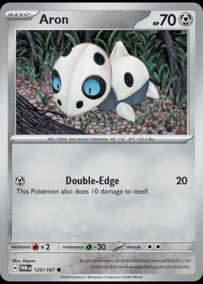 Aron #120/167 — Twilight Masquerade