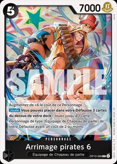 Arrimage pirates 6 (OP15-088) — Aventure sur l'Île de Dieu (OP15-EB04)