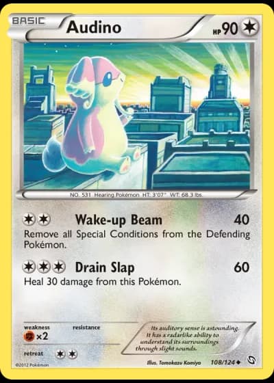 Audino #108/124 — Dragons Exalted