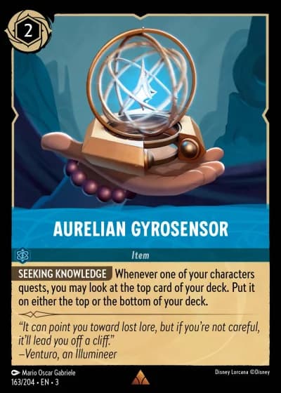 Aurelian Gyrosensor #163/204 — Into the Inklands