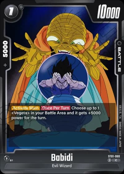 Babidi ST01-060 — Story Booster 01 (ST01)